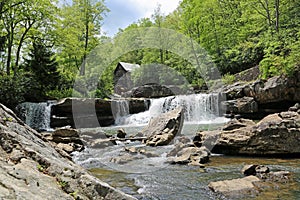 Waterfalls on Glade Creek
