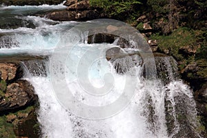 Waterfalls Gradas de Soaso in Ordesa Park photo