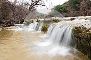 Waterfalls at the green belt