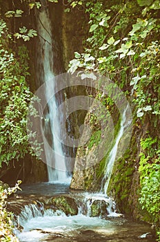 Waterfalls At Harbiye Daphne, Hatay, Turkey photo