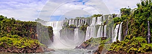 Waterfalls on Iguasu