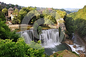 Waterfalls in Jajce