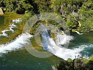 Waterfalls in Krka National Park