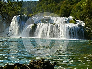 Waterfalls in Krka National Park