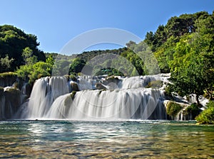 Waterfalls in Krka National Park