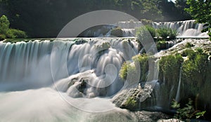 Waterfalls in Krka National Park