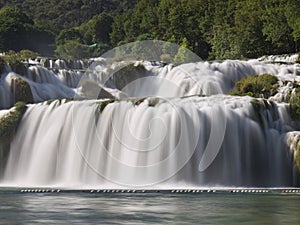 Waterfalls in Krka National Park