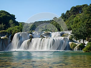 Waterfalls in Krka National Park