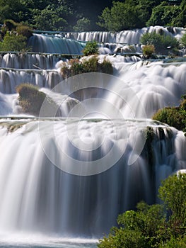 Waterfalls in Krka National Park