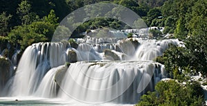 Waterfalls in Krka National Park