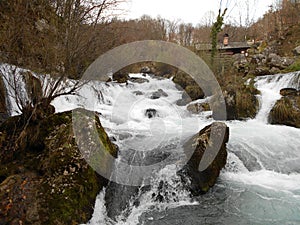 Waterfalls,Krupa on Vrbas,Banja Luka photo