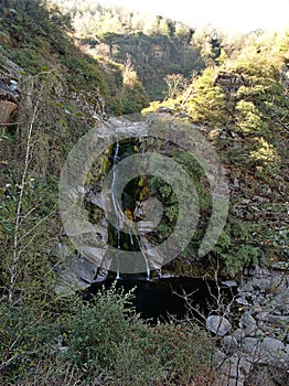 Waterfalls in La Cumbrecita, Cordoba province, Argentina