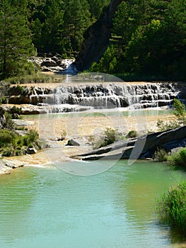 Waterfalls, Las PeÃ±as de Riglos ( Spain )