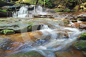 Waterfalls and little stream Australia