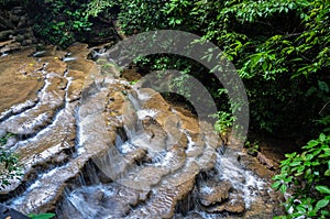 Waterfalls Misol-ha, Chiapas, Mexico photo