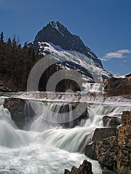 Wasserfälle a berg 1 