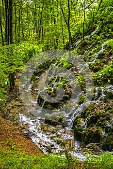 Waterfalls in National park Plitvice