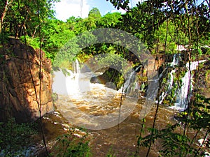 Waterfalls on the Parque La Llovizna photo