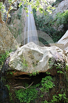 Waterfalls of Petra Boeotia Greece photo