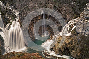 Waterfalls Plitvice Lakes National Park