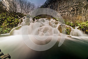 Waterfalls Plitvice Lakes National Park
