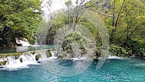 Waterfalls in Plitvice National Park