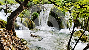 Waterfalls in Plitvice National Park