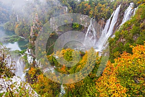 Waterfalls, Plitvice National Park, Croatia