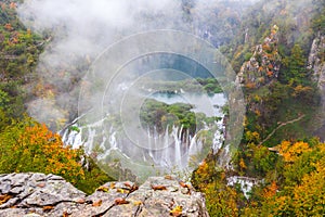 Waterfalls, Plitvice National Park, Croatia