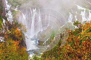 Waterfalls, Plitvice National Park, Croatia