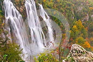 Waterfalls, Plitvice National Park, Croatia