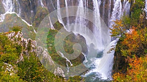 Waterfalls, Plitvice National Park, Croatia