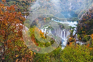 Waterfalls, Plitvice National Park, Croatia