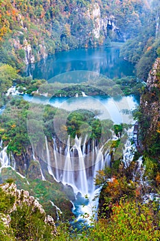 Waterfalls, Plitvice National Park, Croatia