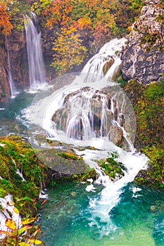 Waterfalls, Plitvice National Park, Croatia