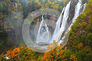 Waterfalls, Plitvice National Park, Croatia