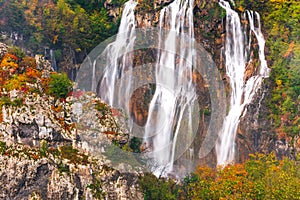 Waterfalls, Plitvice National Park, Croatia