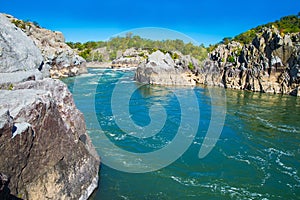 Waterfalls of the potomac river