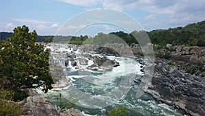 Waterfalls and Rapids at Great Falls, Virginia photo