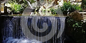 Waterfalls and river in guarne