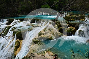 Waterfalls and Rivers in La Huasteca Potosina Mexico photo