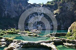 Waterfalls and Rivers in La Huasteca Potosina Mexico photo