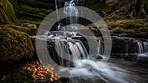 Waterfalls at Scaleber Foss, Yorkshire