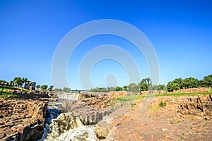 Waterfalls in Sioux Falls, South Dakota, USA