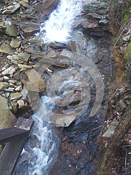 waterfalls of soddy trail east Tennessee