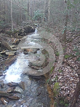 waterfalls of soddy trail east Tennessee
