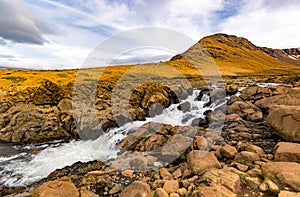 Waterfalls of the Tablelands of Gros Morne National Park, Newfoundland