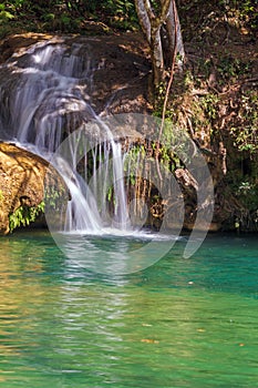 Waterfalls in Topes de Collantes, Cuba photo