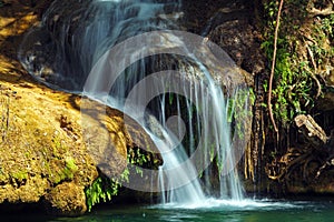 Waterfalls in Topes de Collantes, Cuba photo
