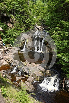 Waterfalls in Victoria Park, Truro, Nova Scotia, Canada